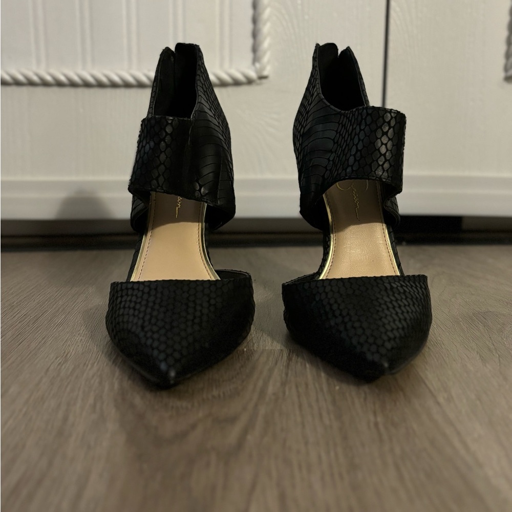 Black High Heel Shoes - Jessica Simpson